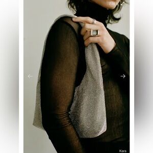 Kara Mini Crystal Armpit Bag
